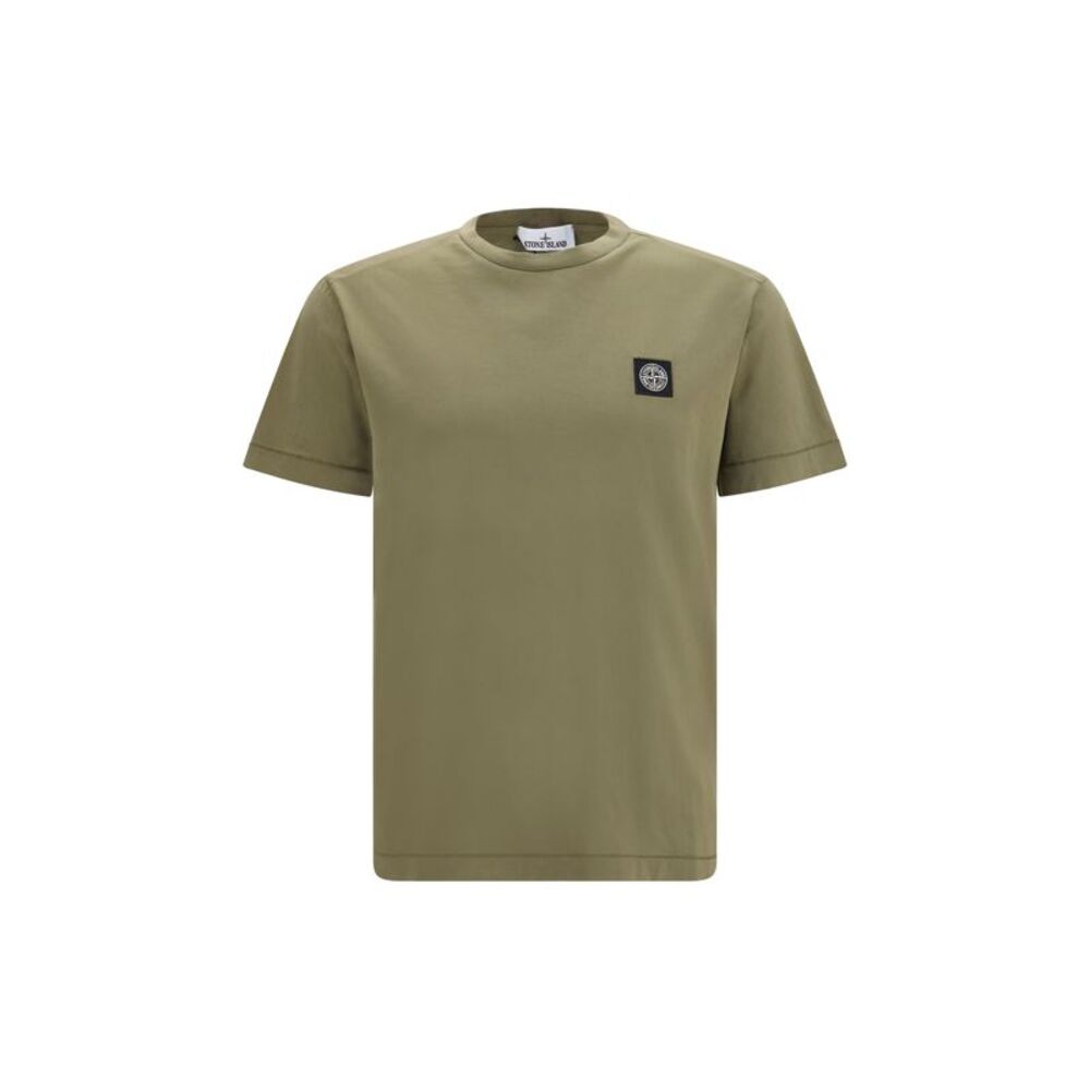 Stone Island Men Logo Patch T-Shirt